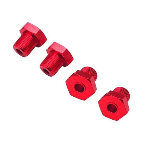 Share Goo Bujes de aluminio para rueda 0.669 in tuercas_4
