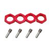 Share Goo Bujes de aluminio para rueda 0.669 in tuercas_3