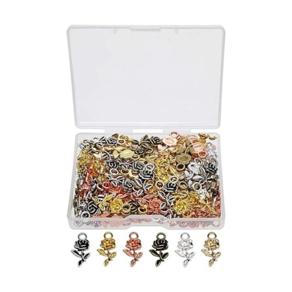 Shapenty 6 colores mini cuentas de metal a granel para_1