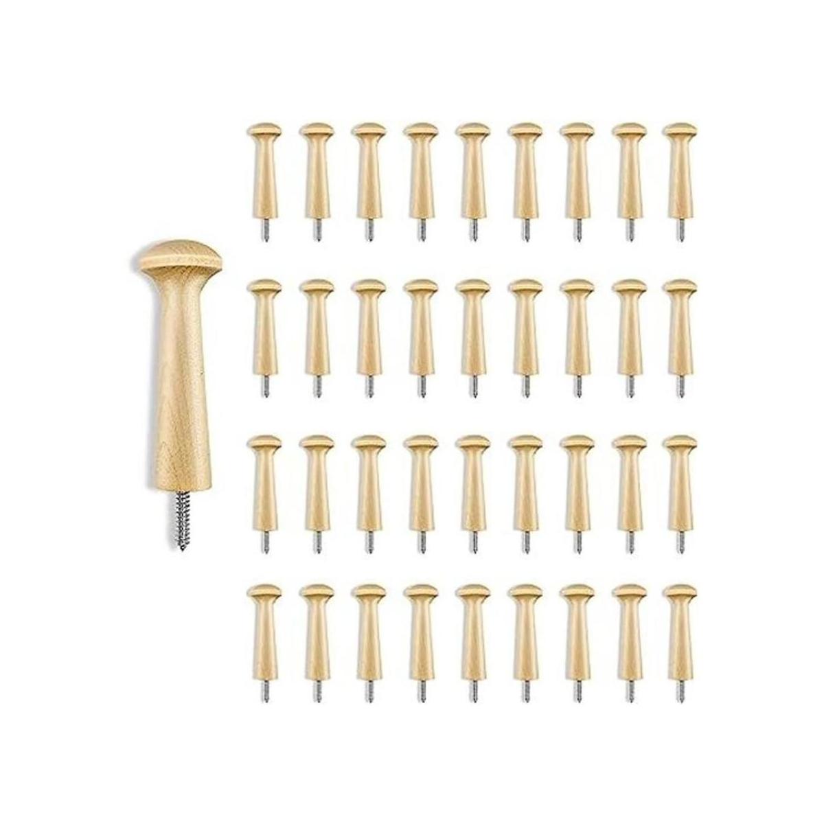 Sfcddtlg 36 piezas de madera para coctelera de 2.95