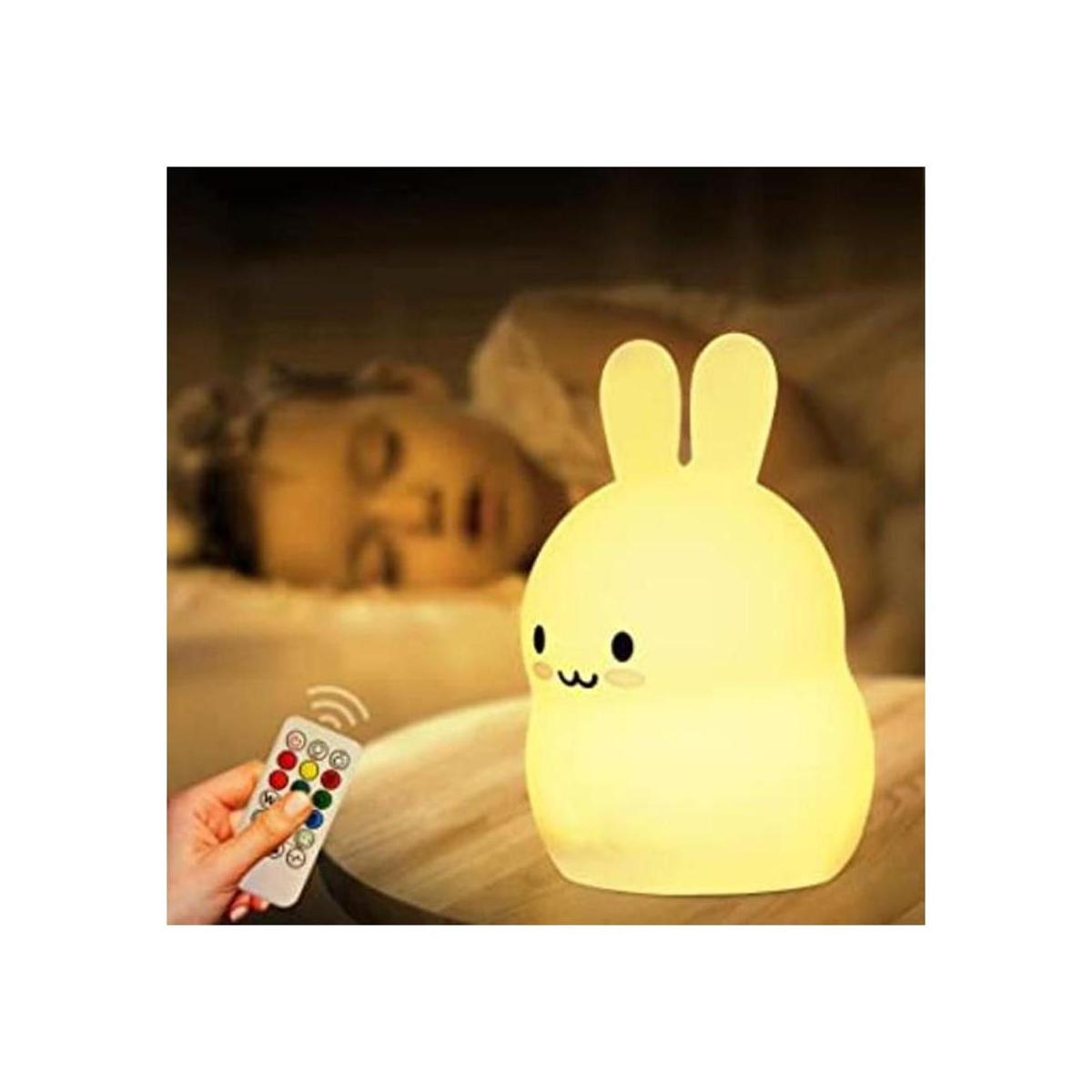 ShaArkMango Luz nocturna de conejito para dormitorio de