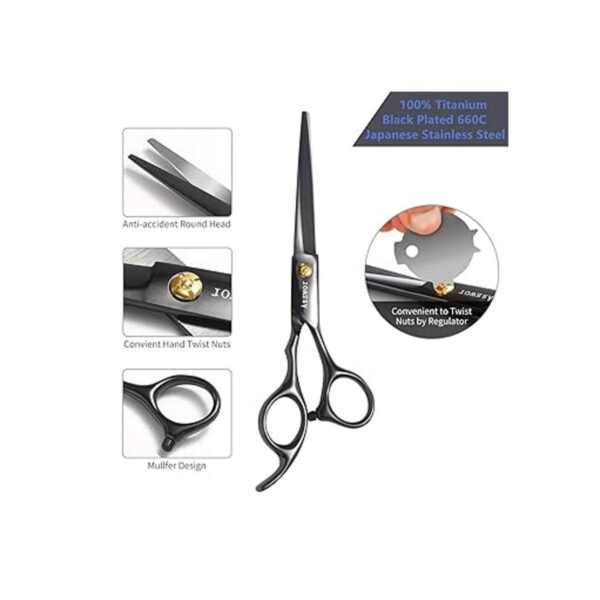 Set de tijeras de corte de pelo Aszwor Kit de tijeras de_2