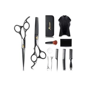 Set de tijeras de corte de pelo Aszwor Kit de tijeras de_1