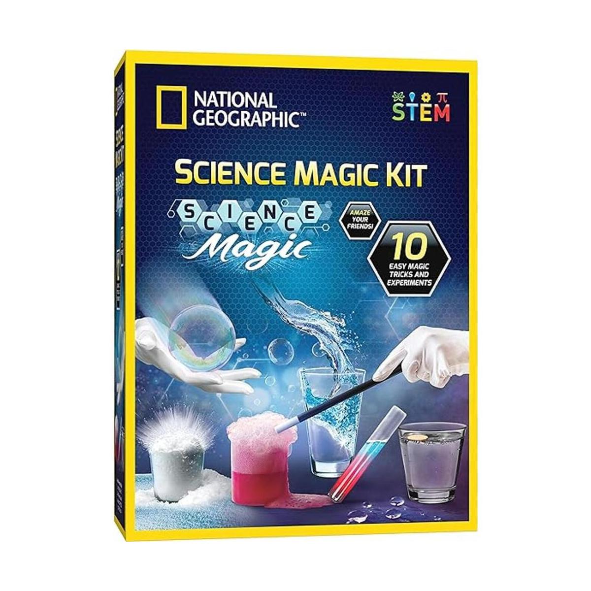 Set de química mágica NATIONAL GEOGRAPHIC Para hacer