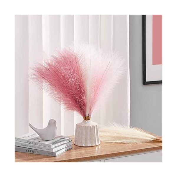 Serwalin Hierba de las Pampas rosa de 17.7 pulgadas 6_5