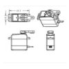 Servo impermeable de alto par Actualización de 55.1 lbs_4