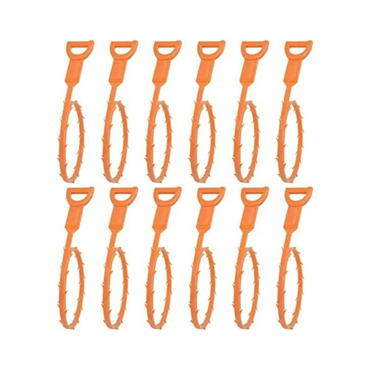 Serpiente de fontanería 19.6 pulgadas paquete de 12