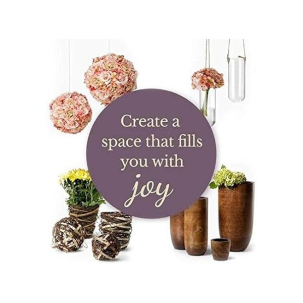 Serene Spaces Living Juego de 12 adornos de cristal