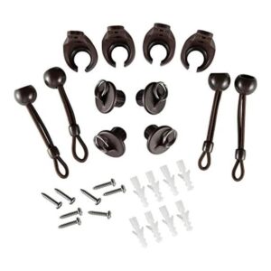 Seprochoo Replacement Shade Parts Bungee End Cap Kit for