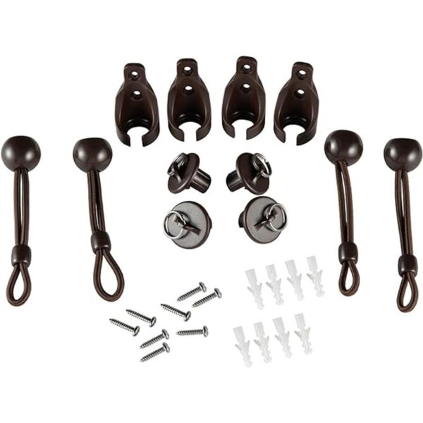 Seprochoo Replacement Shade Parts Bungee End Cap Kit for