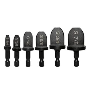 SeonFook Juego de 6 brocas para herramientas de swaging de