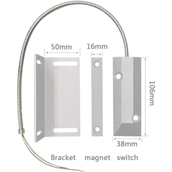 Sensor magnético de contacto magnético para puerta de_2