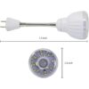Sensor LED activado por movimiento de atardecer a