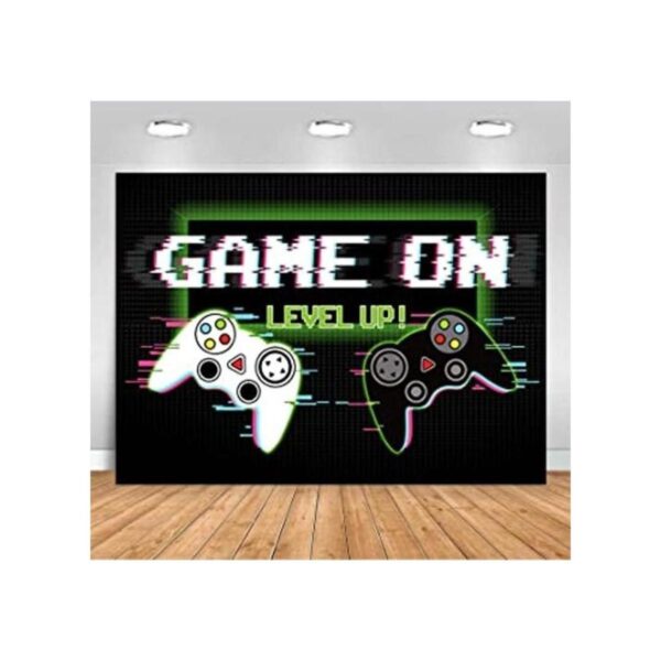 Sensfun Fondo para videojuegos de 7 x 5 pies para niños_1