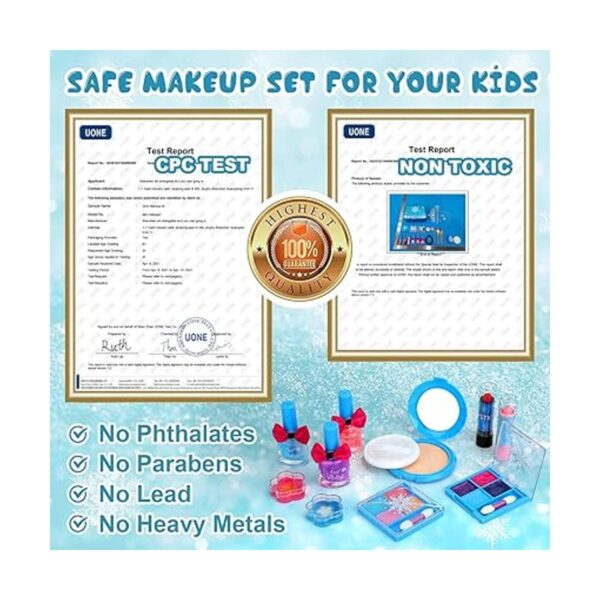 Sendida Kit de maquillaje para niños y niñas kit de_3