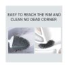 Sellemer Toilet Brush and Holder Set for Bathroom_2