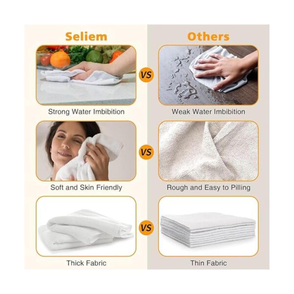 Seliem Hello Winter Gnome Joy Toalla de cocina con diseño