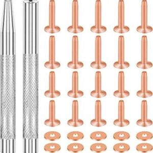 SelfTek 20 remaches y rebabas de cobre 0.551 in y 0.748