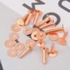 SelfTek 20 remaches y rebabas de cobre 0.551 in y 0.748