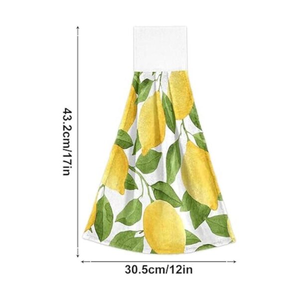 Selerdon Toalla de mano de cocina con diseño de árbol de