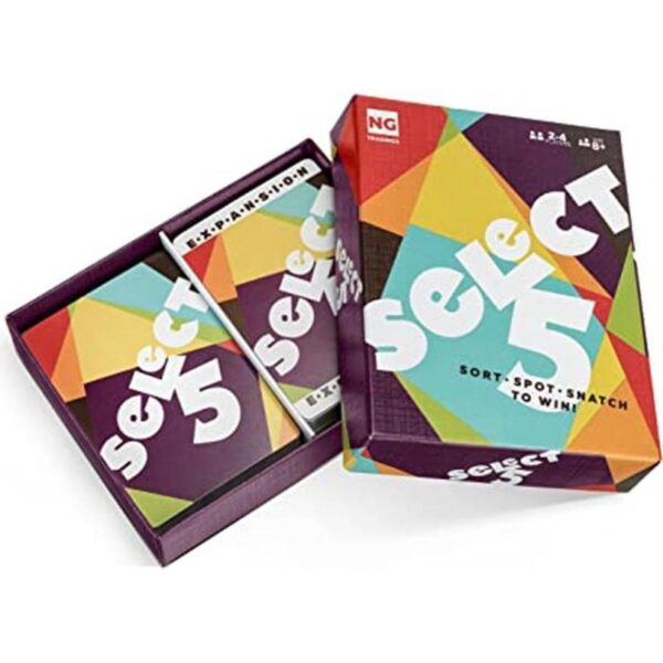 Select 5 Juego de cartas El juego rápido del rayo para_1