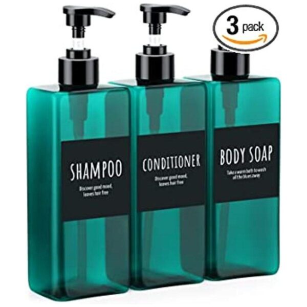 Segbeauty Botellas de champú acondicionador de 16.9_1