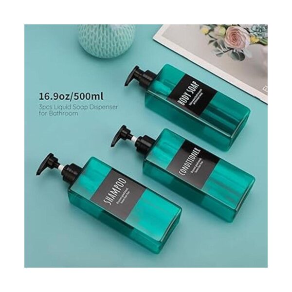 Segbeauty Botellas de champú acondicionador de 16.9_2