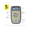 Segomo Tools DM500 Medidor de voltaje resistencia y_3