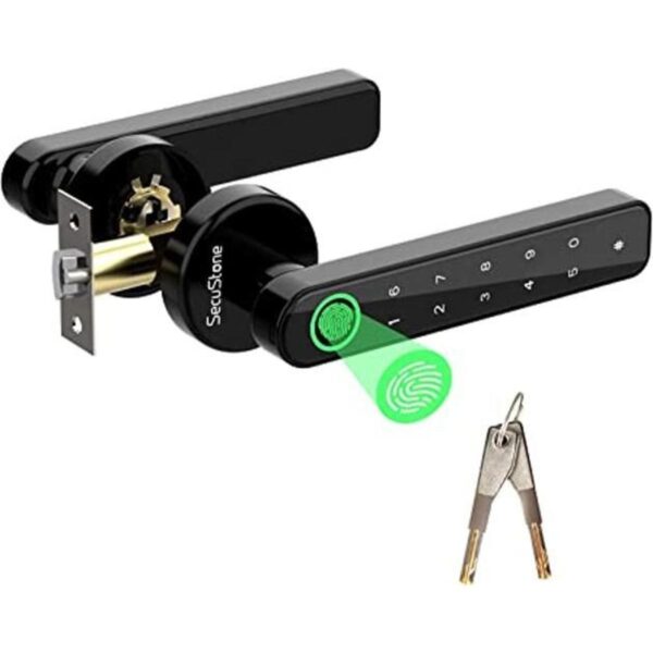 Secustone Cerradura de puerta de entrada sin llave_1