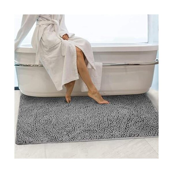 Secura Housewares Alfombra de baño de microfibra suave_1