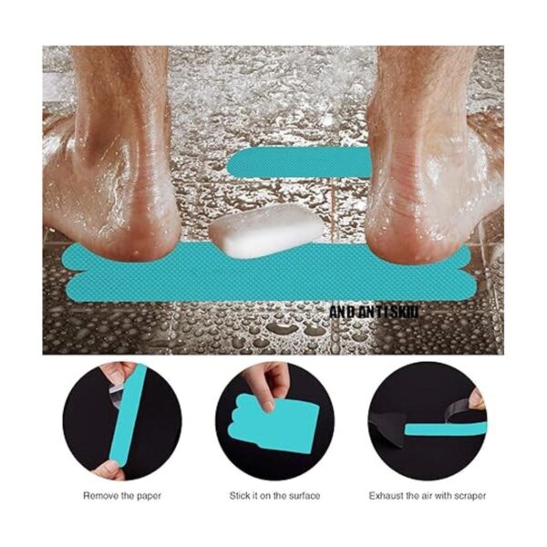 Secopad Calcomanías antideslizantes para bañera de_4