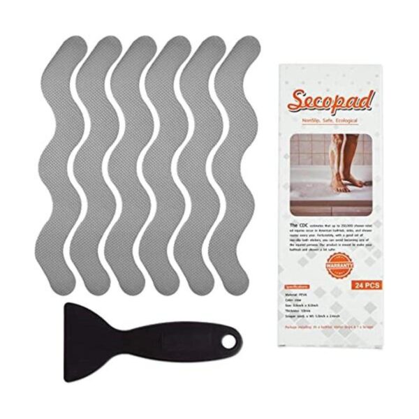 Secopad Calcomanías patentadas antideslizantes para ducha_1