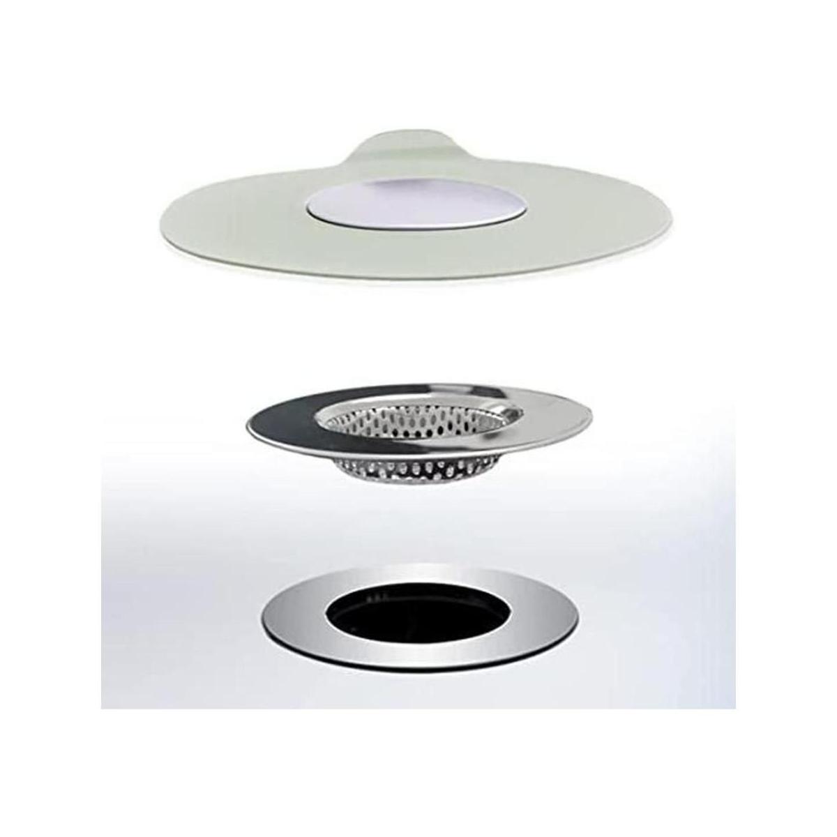 Seatery Kit de 2 tapones de tina colador de drenaje de