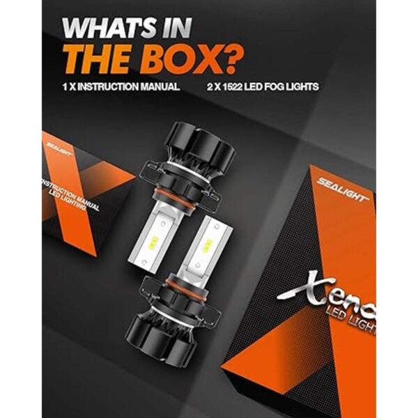 Sealight 2504 Faros antiniebla LED 5000 lúmenes 12 W_6