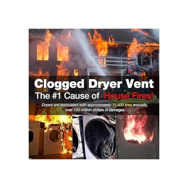 Sealegend Dryer Vent Cleaner Kit Compatible with Dyson