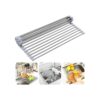 Searik Escurridor de platos enrollable multiusos plegable