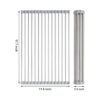 Searik Escurridor de platos enrollable multiusos plegable