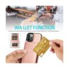 Seabaras Funda tipo cartera para iPhone 13 Pro Max con_3