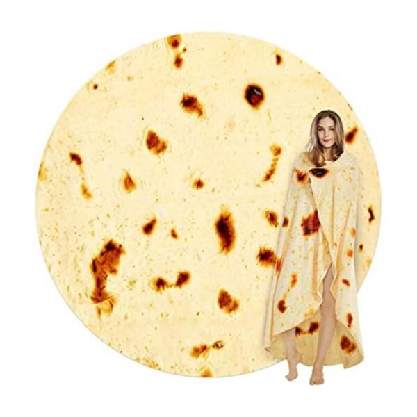 SeaRoomy Manta redonda de tortilla gigante para burrito_1