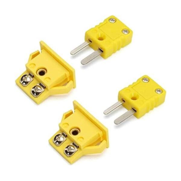 SeaISee Conector termopar tipo K para montaje en panel