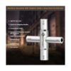 Sdstone Herramienta para llave de agua de 4 vías con 4_3