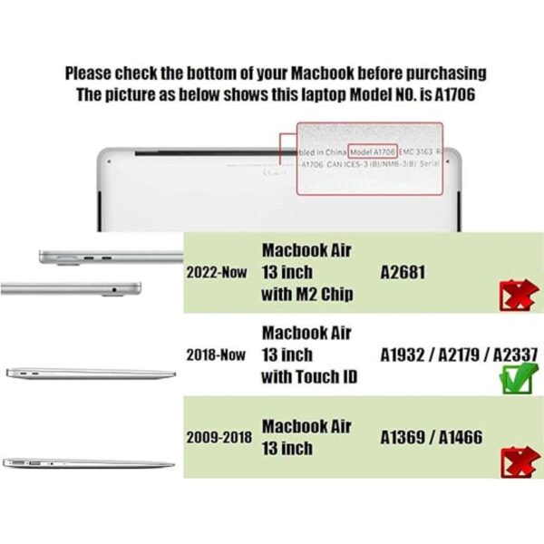 Se7enline Compatible con MacBook Air de 13 pulgadas_2