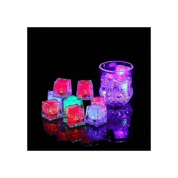SeaISee Cubo de hielo LED impermeable paquete de 12_2