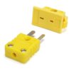 SeaISee Conector termopar tipo K para montaje en panel