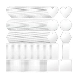 Sdfsdf 200 llaveros acrílicos en blanco con forma de