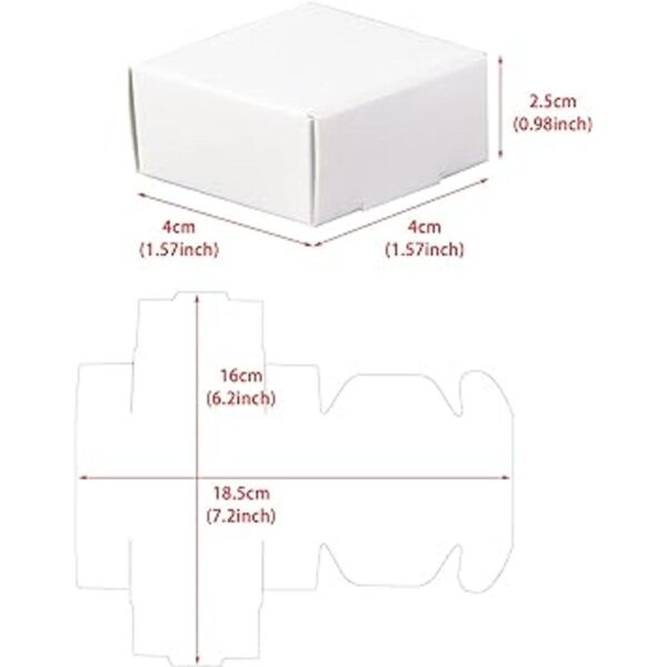 Sdootjewelry Pequeñas cajas de regalo 1.57 x 1.57 x 0.98