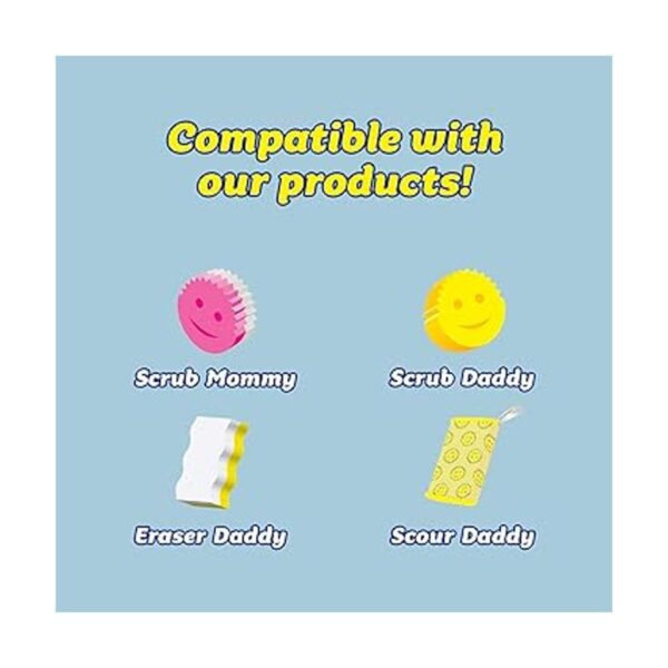 Scrub Daddy Sponge Holder Sponge Caddy Suction Sponge_3