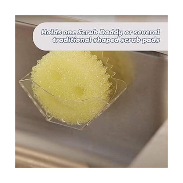 Scrub Daddy Sponge Holder Sponge Caddy Suction Sponge_6