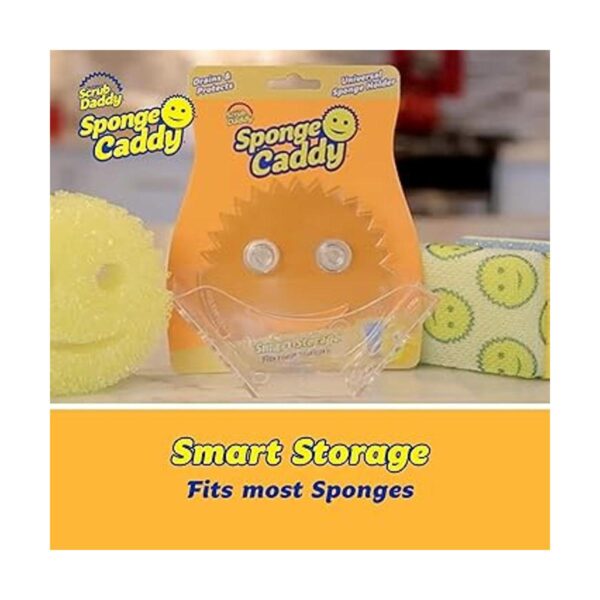 Scrub Daddy Sponge Holder Sponge Caddy Suction Sponge_2