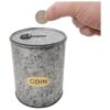 ScienceBuy Moneda galvanizada con ranura para monedas y